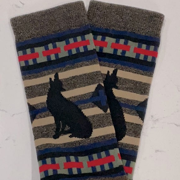 Pendleton Lobo Wolf Camp Crew Socks - Picture 2 of 5